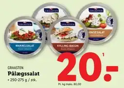 Lidl Pålægssalat tilbud