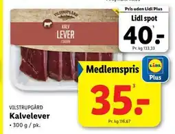 Lidl Kalvelever tilbud