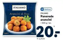 Lidl Panerede arancini tilbud