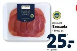 Lidl Bresaola tilbud