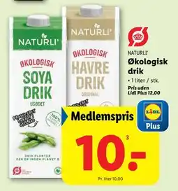 Lidl Økologisk drik tilbud