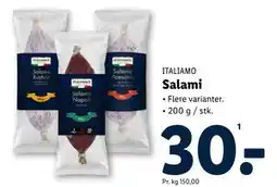 Lidl Salami tilbud