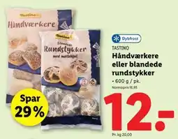 Lidl Håndværkere eller blandede rundstykker tilbud