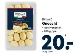 Lidl Gnocchi tilbud