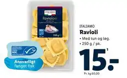 Lidl Ravioli tilbud
