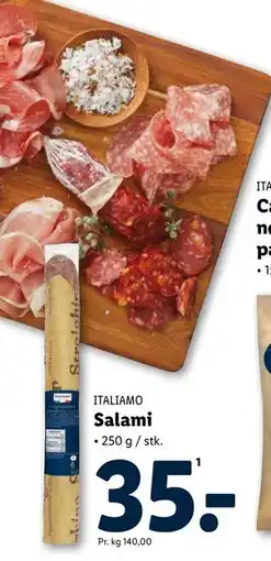 Lidl Salami tilbud