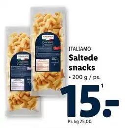 Lidl Saltede snacks tilbud