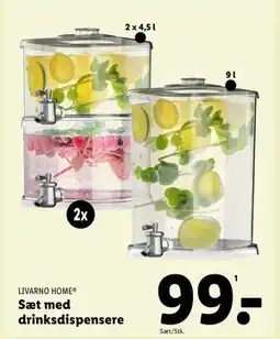 Lidl Sæt med drinksdispensere tilbud