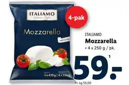 Lidl Mozzarella tilbud