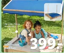 Lidl Sandkasse med tag tilbud
