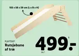 Lidl Rutsjebane af træ tilbud