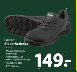 Lidl Sikkerhedssko tilbud