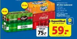 Lidl Øl eller sodavand tilbud