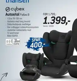 Thansen Autostol tilbud