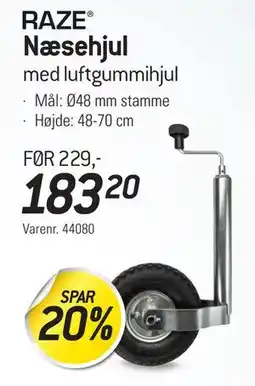 Thansen Næsehjul tilbud