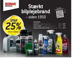 Thansen SPAR 25% PÅ ALT SONAX tilbud