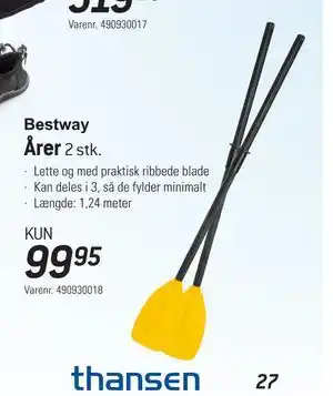 Thansen Årer tilbud