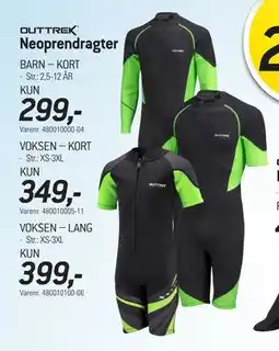 Thansen Neoprendragter tilbud
