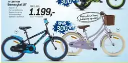 Thansen Børnecykel 18 tilbud