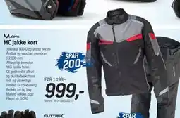 Thansen MC jakke kort tilbud