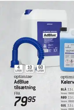 Thansen AdBlue tilsætning tilbud