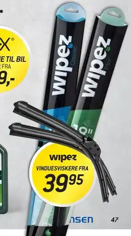 Thansen VINDUESVISKERE tilbud