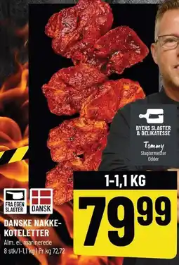 Løvbjerg DANSKE NAKKEKOTELETTER tilbud