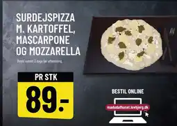 Løvbjerg SURDEJSPIZZA M. KARTOFFEL, MASCARPONE OG MOZZARELLA tilbud