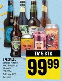 Løvbjerg SPECIALØL tilbud
