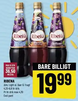 Løvbjerg RIBENA tilbud