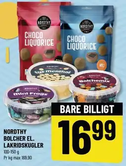 Løvbjerg NORDTHY BOLCHER EL. LAKRIDSKUGLER tilbud