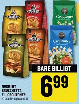 Løvbjerg NORDTHY BRUSCHETTA EL. CROUTONER tilbud