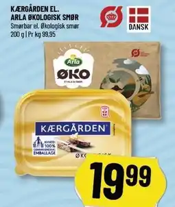 Løvbjerg KÆRGÅRDEN EL. ARLA ØKOLOGISK SMØR tilbud