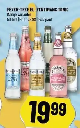 Løvbjerg FEVER-TREE EL. FENTIMANS TONIC tilbud