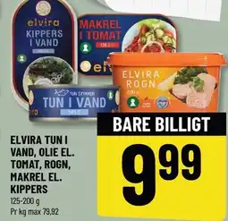 Løvbjerg ELVIRA TUN I VAND, OLIE EL. TOMAT, ROGN, MAKREL EL. KIPPERS tilbud