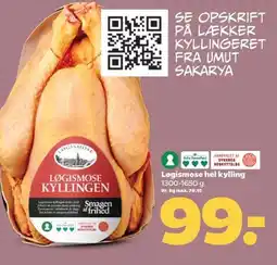 Netto Løgismose hel kylling tilbud