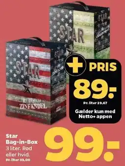 Netto Star Bag-in-Box tilbud
