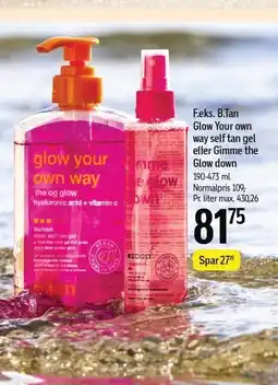 Føtex Glow your own way tilbud