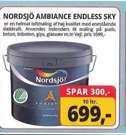Farveland NORDSJÖ AMBIANCE ENDLESS SKY tilbud