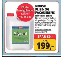 Farveland NORSK FLISE- OG FACADERENS tilbud