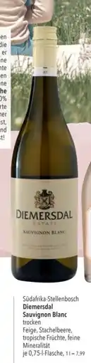 Citti Südafrika-Stellenbosch Diemersdal Sauvignon Blanc tilbud