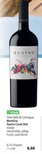 Citti Chile-Valle de Colchagua MontGras Quatro Cuvée Red trocken tilbud
