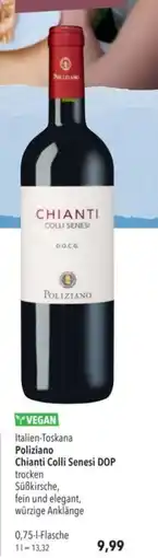 Citti YVEGAN Italien-Toskana Poliziano Chianti Colli Senesi DOP tilbud