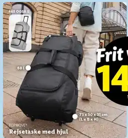 TOPMOVE® Rejsetaske med hjul