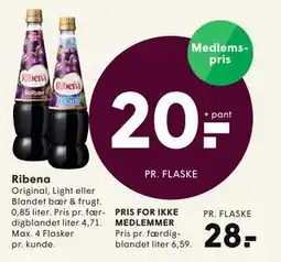 SPAR Ribena tilbud