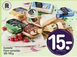 REMA 1000 Castello Flere varianter 125-170 g tilbud