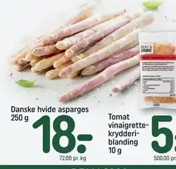 REMA 1000 Danske hvide asparges 250 g tilbud