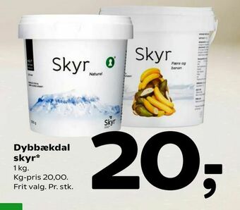 Coop 365 Dybbækdal skyr tilbud