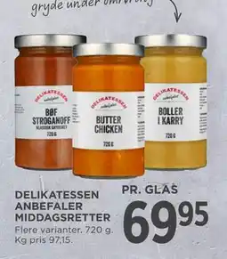 MENY Delikatessen Anbefaler Middagsretter tilbud