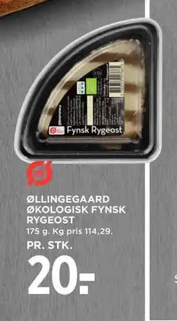 MENY ØLLINGEGAARD ØKOLOGISK FYNSK RYGEOST tilbud